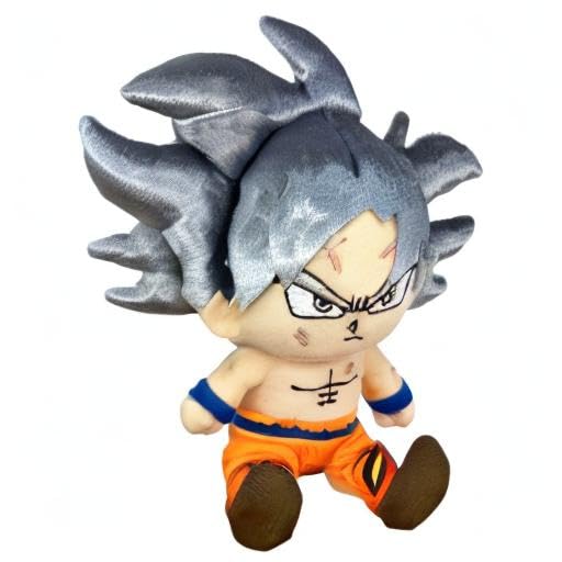 Great Eastern Entertainment Dragon Ball Super Goku Secret Sitting Plush Toy 7-inch