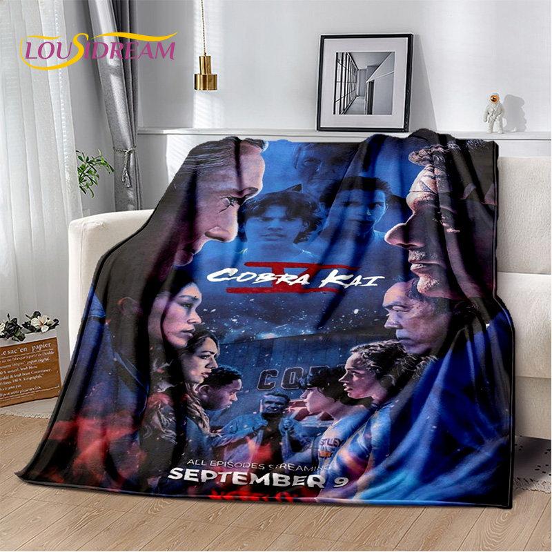 ТВ каратэ Кобра Кай Аманда мягкое плюшевое одеяло, фланелевое одеяло, одеяло для гостиной, спальни, кровати, дивана, чехол для пикника, детское