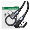 Câble Ugreen Usb-C Usb-A 2.0 Adaptateur Pour Ordinateur Portable Téléphone 3M 3A Coudé