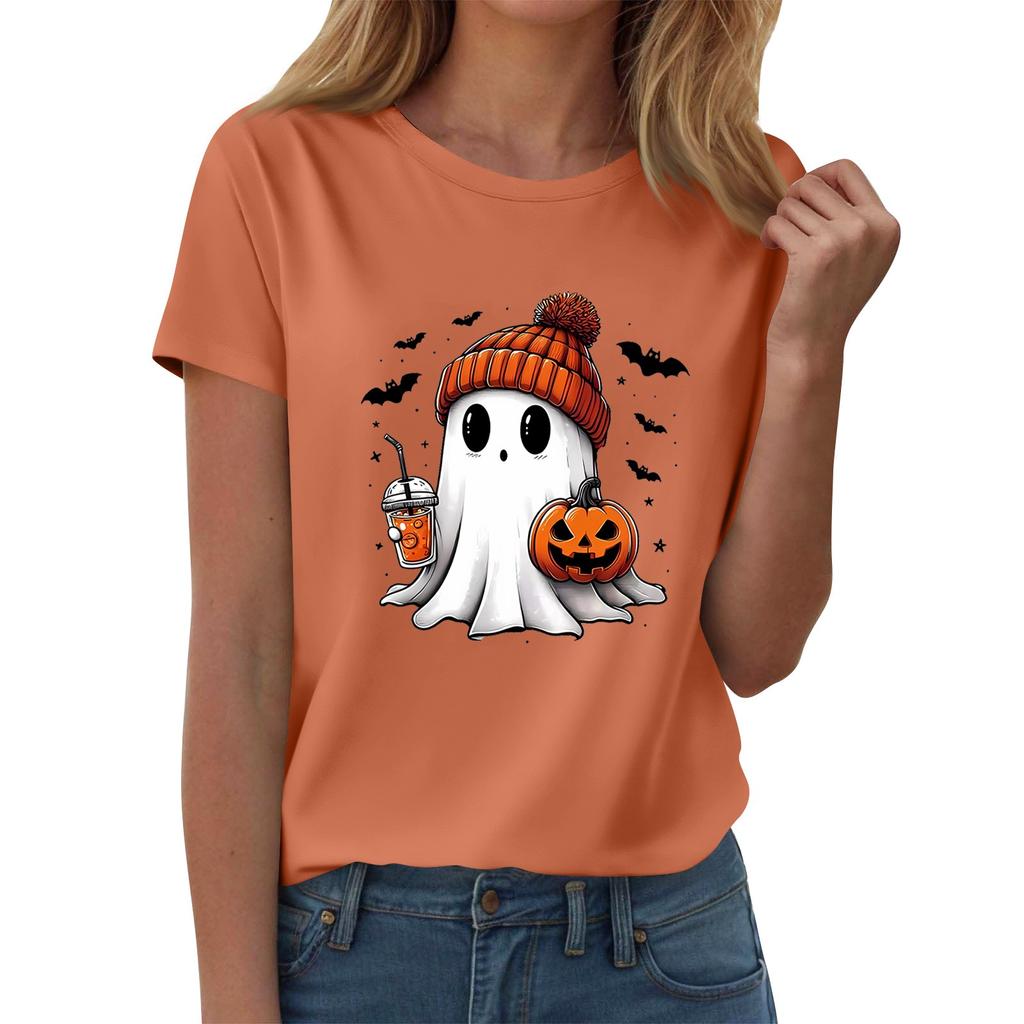 Женские футболки, Женские топы с коротким рукавом, Летняя мода, Повседневные стильные футболки с круглым вырезом, Туники