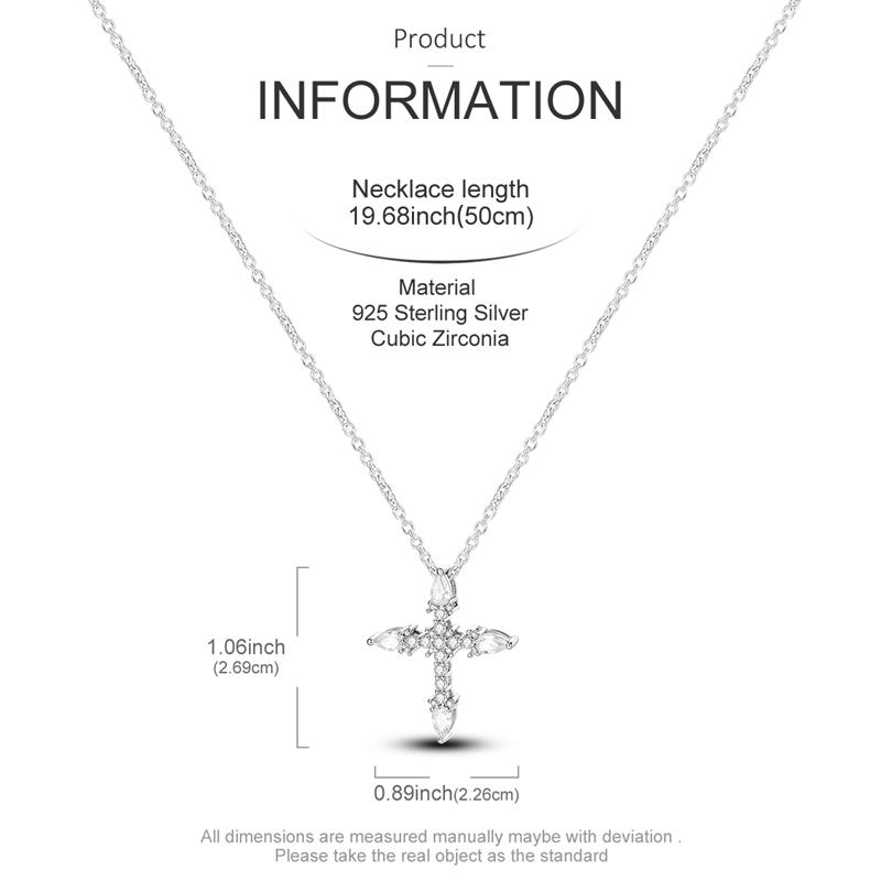925 Silver Necklace For Women Pearl Cross Butterfly Turtle Heart Shape Women Necklace Jewelry Gift