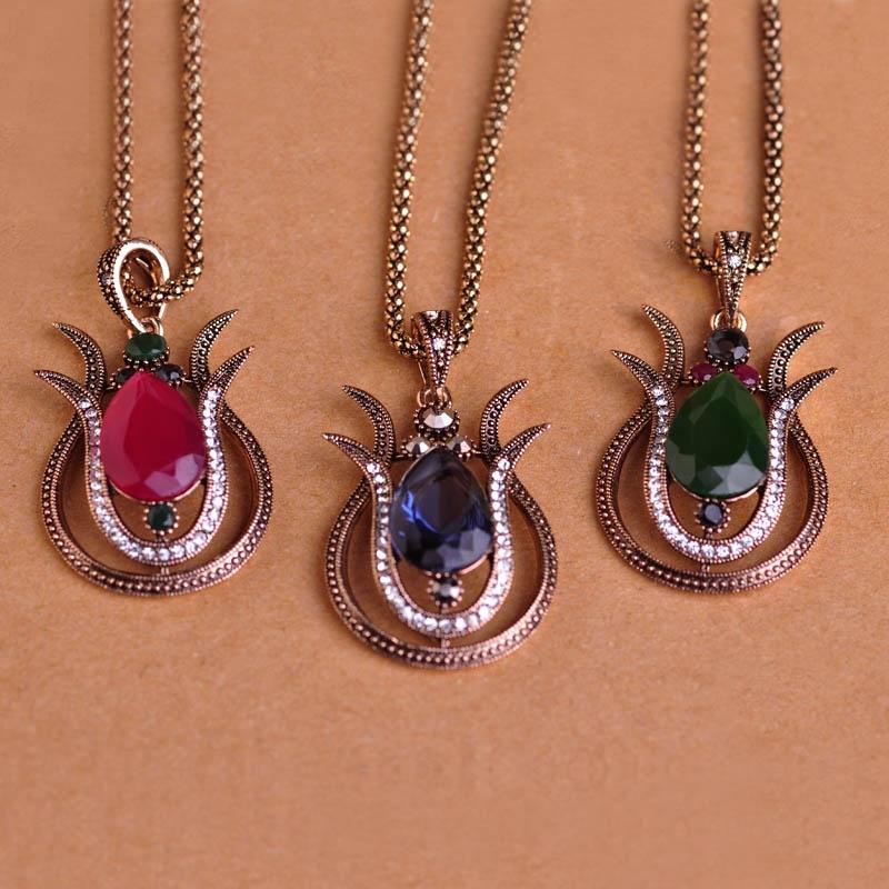 Винтажный стиль, зеленый тюльпан, кулон, ожерелье, серьги, комплект ювелирных изделий, сплав, смола, женские вечерние аксессуары для свадебного платья