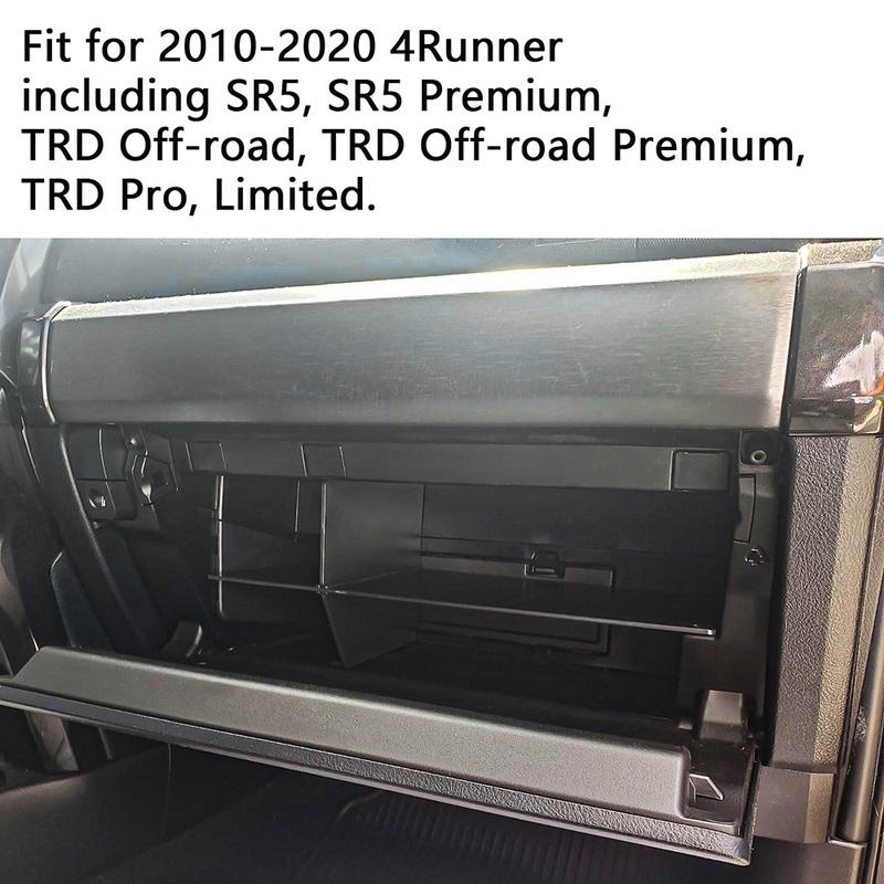 SixthSmoy Glove Box Dividers Organizer for Toyota 4Runner ert Box Storage Car Interior Accessories