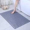 1 шт. Нескользящий коврик для душевой кабины 43x75 см, Диатомовый коврик для ванной, Нескользящий коврик для ванной комнаты с присосками, Быстрый слив YSFHD02