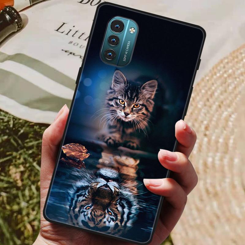 For Nokia G21 Case NokiaG11 Silicone Cover Cute Soft TPU Case For Nokia G11 G21 Bumper Phone Case NokiaG21 G 21 11 Coque