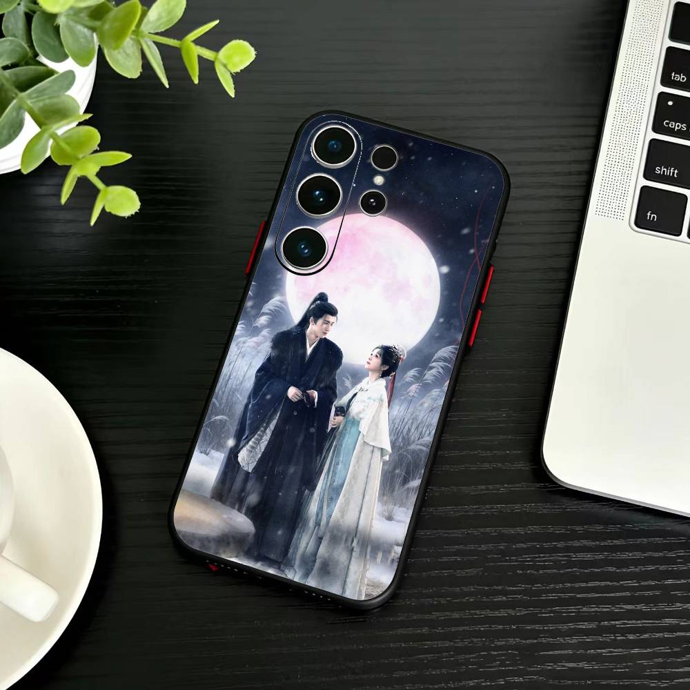 Чехол для телефона 'Pursuit of Jade' для Samsung S26, S25, S24, S23, S22, S21, S20, S30, Ultra, Plus, Fe, Note, 5G Черный