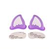 Motorcycle Helmet Cat Ear Decorations Helmet Ear Accessory For Scooter Bicycle Adhesive Motorbike For Skateboarding For Cycling