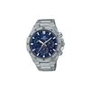 CASIOEDIFICE серия 100 метров водонепроницаемость кварцевый механизм стальной ремешок японские и корейские часы мужские часы синий циферблат EFR-563D-2A