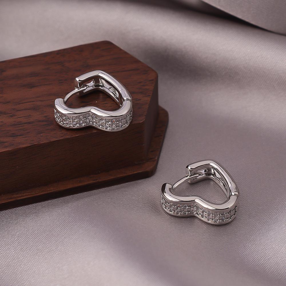 Элегантные серьги с иглами из серебра 925 пробы: Универсальные французские серьги-кольца из меди в нескольких стилях для изысканного образа