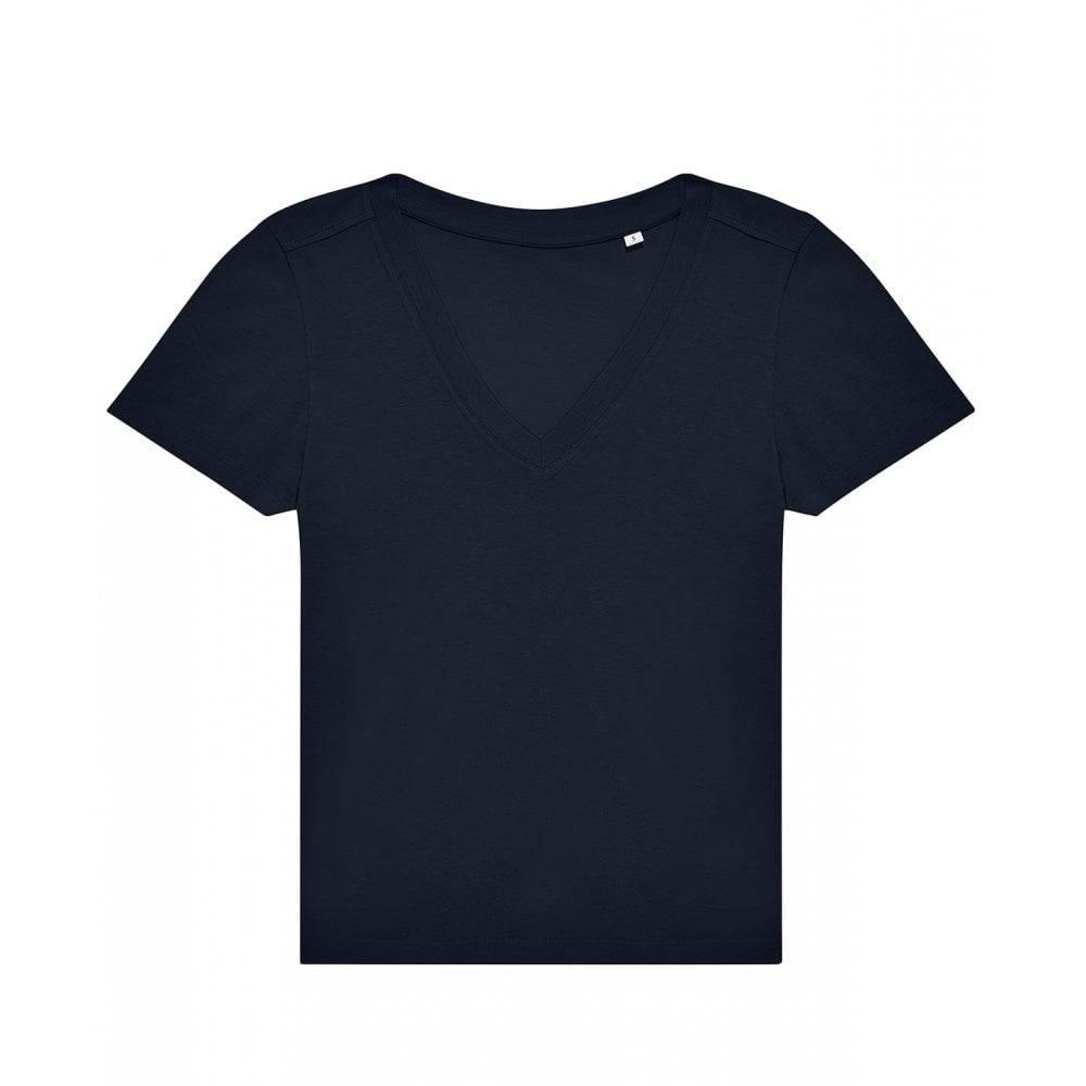 B&C Womens/Ladies #E150 V Neck T-Shirt