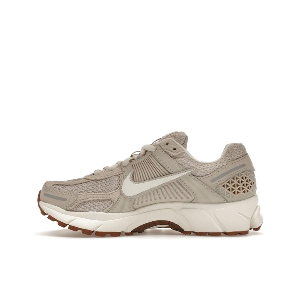 Nike Air Zoom Vomero 5 Light Orewood Brown Women Sneakers Cream Sail Metallic-Silver FZ3780-101