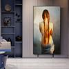 Sexy Nude Golden Women Figure Portrait Art Posters and Prints Canvas Painting Wall Pictures for Living Room Cuadros Home Decor