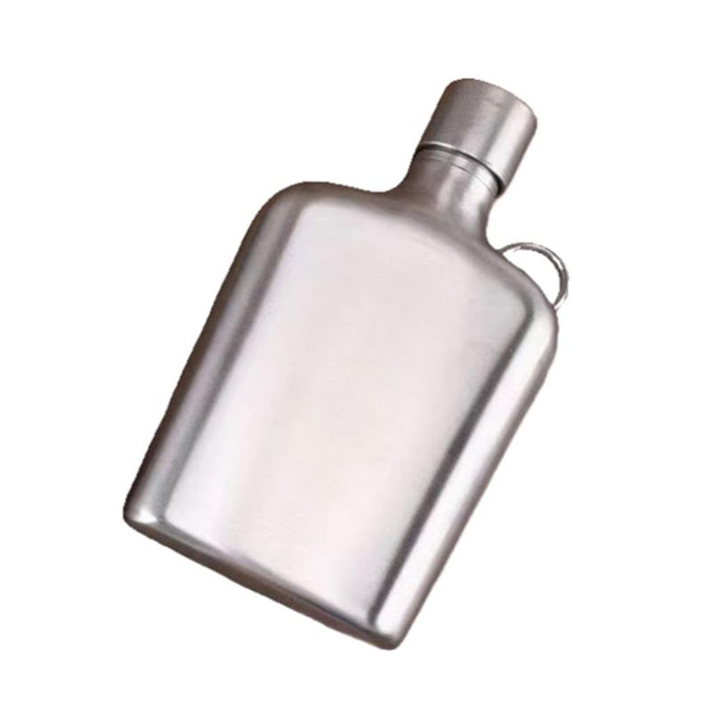 Square Pocket Beer Container 5oz Stainless Steel Hip Flask Whiskey Wine Pots Small Whiskey Bottle Liquor Accessories