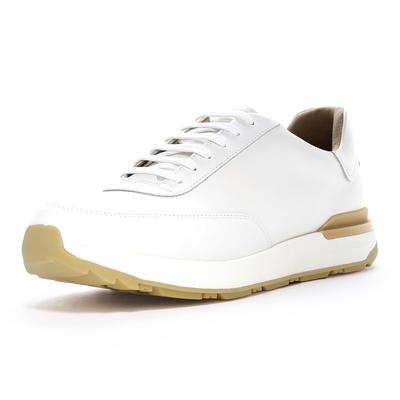 Мужские кроссовки World March GE301VG с легкой водонепроницаемостью, Moonstar Gently White, Размер 25.0 см