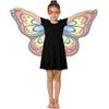 Colorful Butterfly Wings Costume Fancy Dress Cosplay Costume Fairy Shawl DIY Decorations Cape Butterfly Party Accessories