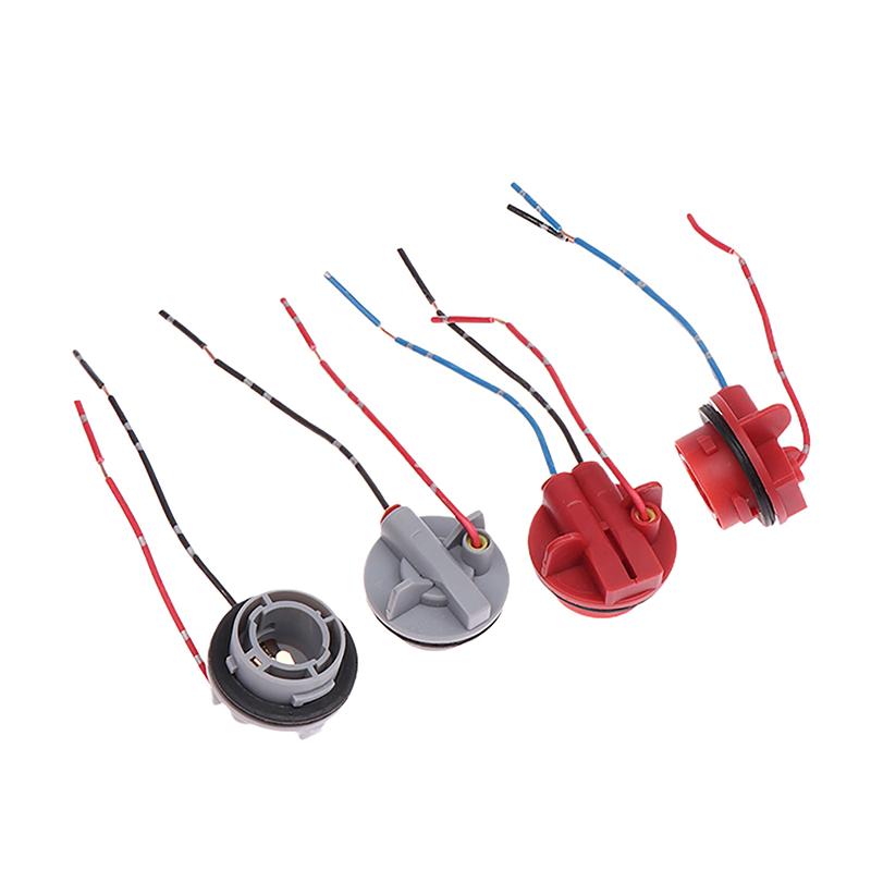 2 шт. 1156 Ba15S Bau15S 1157 Bay15D патрон для ламп Py21W P21W адаптер цоколь для указателя поворота фары