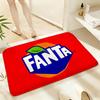 Мягкий Впитывающий Нескользящий Коврик Логотип бренда fanta Напольный Коврик Домашний Декор Придверный Коврик Напольный Коврик для Спальни Коврик для Ванной