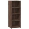VidaXL Buffet haut chêne marron 45x41x124 cm bois d'ingénierie 846396