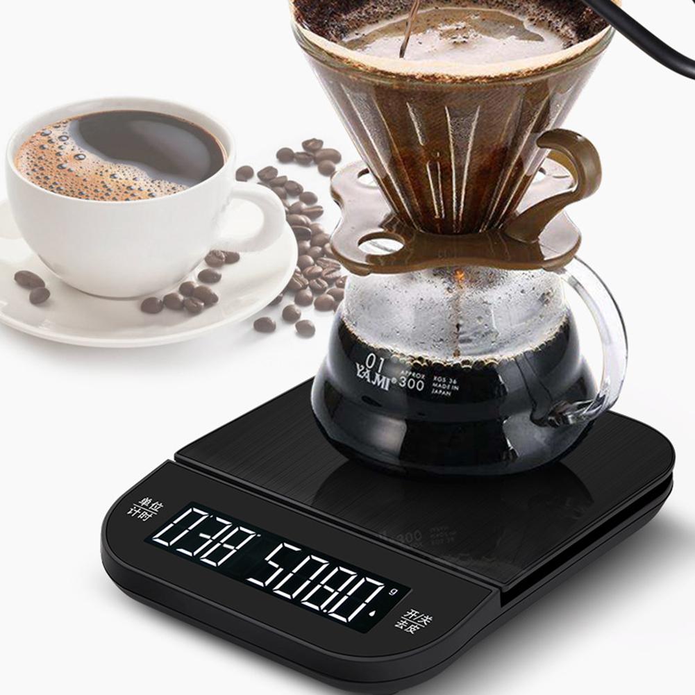 Timemore 2025 New BLACK BASIC+ Coffee Scale, Smart digital scale, pour coffee, Electronic Drip Coffee Scale with Timer 2kg