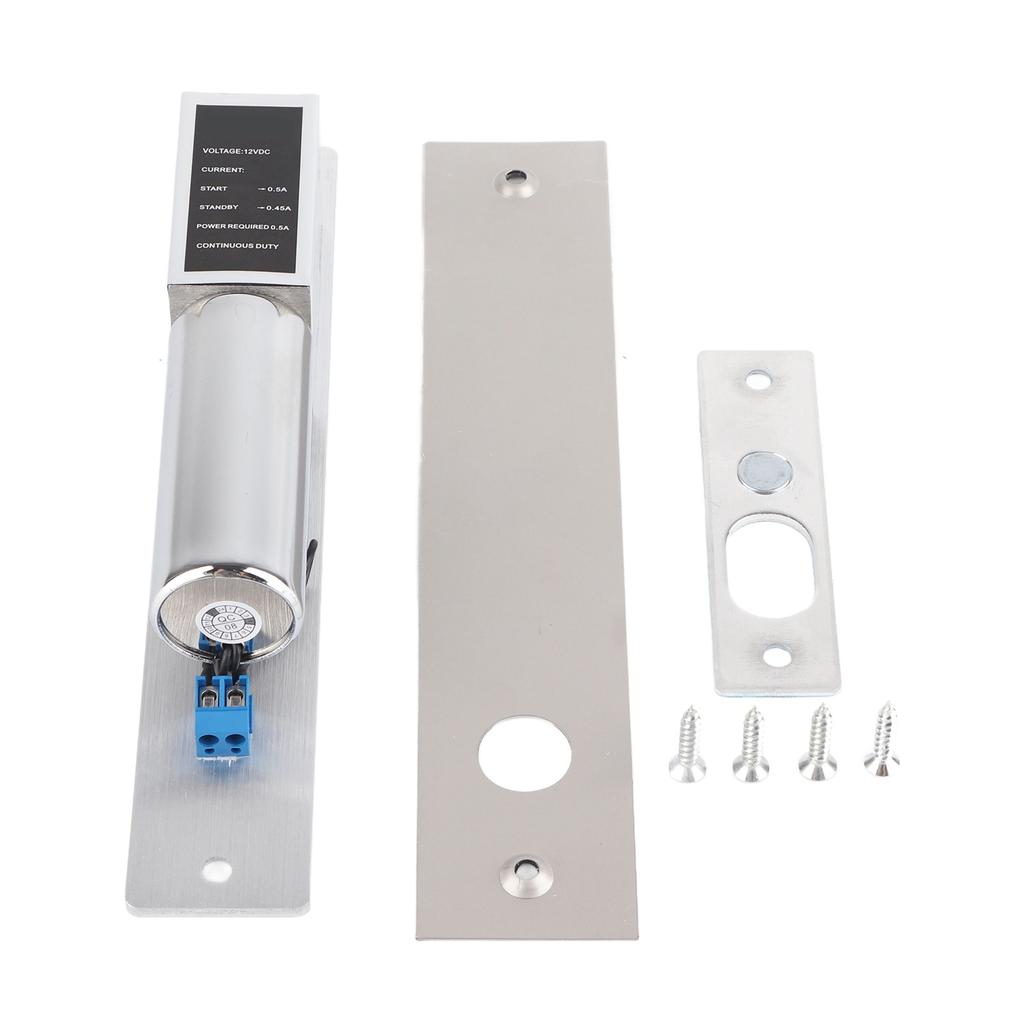 EL‑2LC DC 12V Electric Magnetic Mortise Lock Auto Bolt Lock Door Lock Induction Access Control