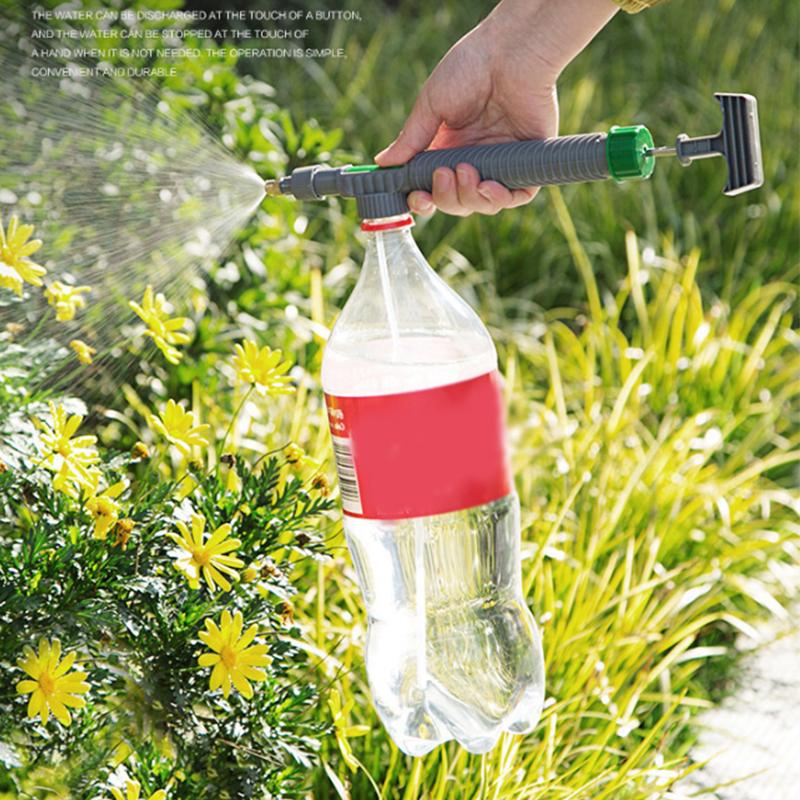 Ручной воздушный насос высокого давления, ручной распылитель, регулируемая насадка для бутылок с напитками, насадка Garde