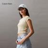 Calvin Klein Джинсы Женская Футболка с Короткой Рукавой и Буквами