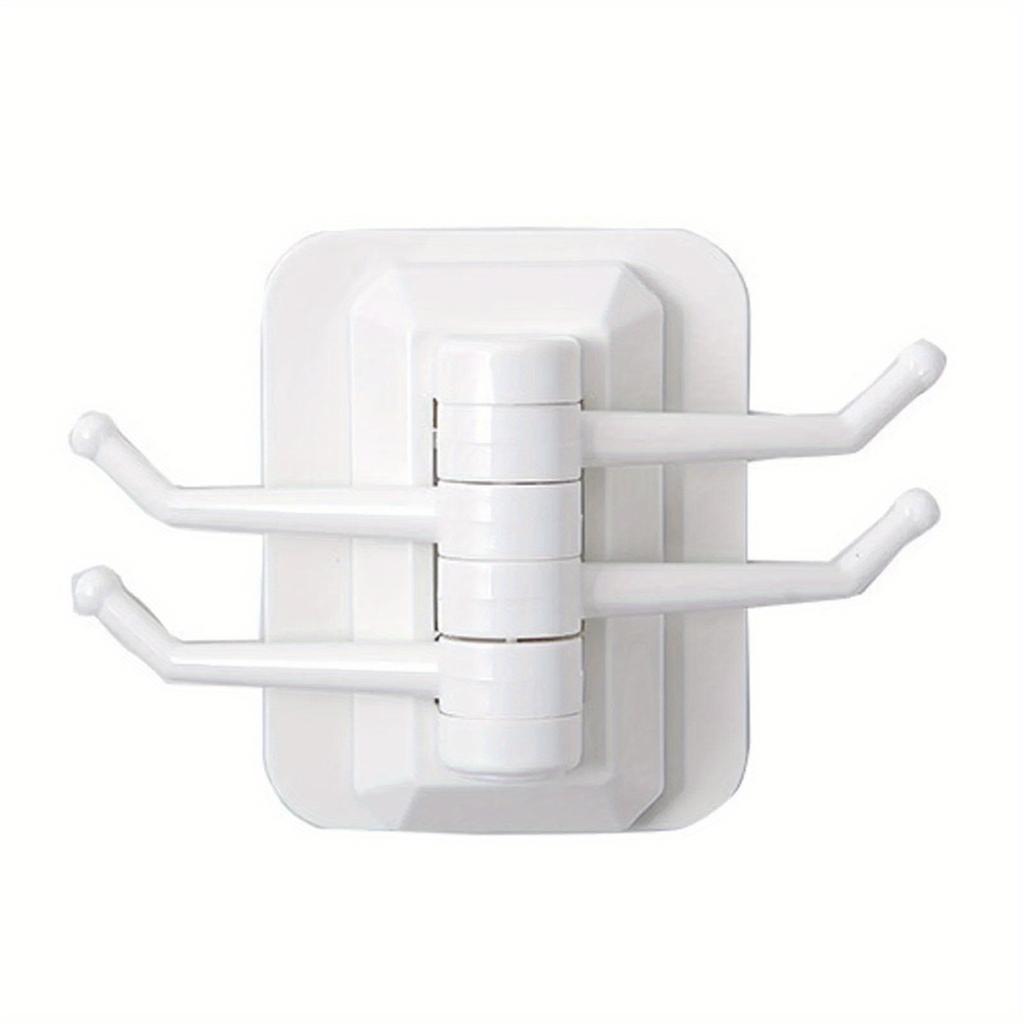 Прочный самоклеящийся настенный 4 крючка, крепкий без сверления, ключница, дверная вешалка для кухонных полотенец, крючки, аксессуары для домашнего хранения