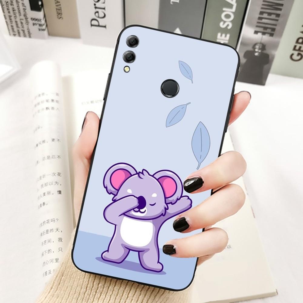 Милый чехол для телефона с коалой для Huawei Honor 10 Lite 9 20 7A Pro 9X Pro 30 Pro 50 Pro 60 Pro 70 Pro Plus