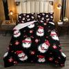 Cute Penguin Duvet Cover Animal Pattern Bedding Collection Comforter Cover For Boys Girls Kids Room Decor Full Size With 2 Pillow Case