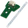 Плата порта зарядки Легкая Точная 12-контактный шлейф Разъем порта USB для зарядки Плата для Sony для PS4 JDS-030/JDS-040/JDS-055