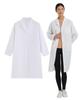 Ciplo PEMIUM White Lightweight Designed by a Certified Nurse Women's Coat, Doctor's Coat, (Medium)