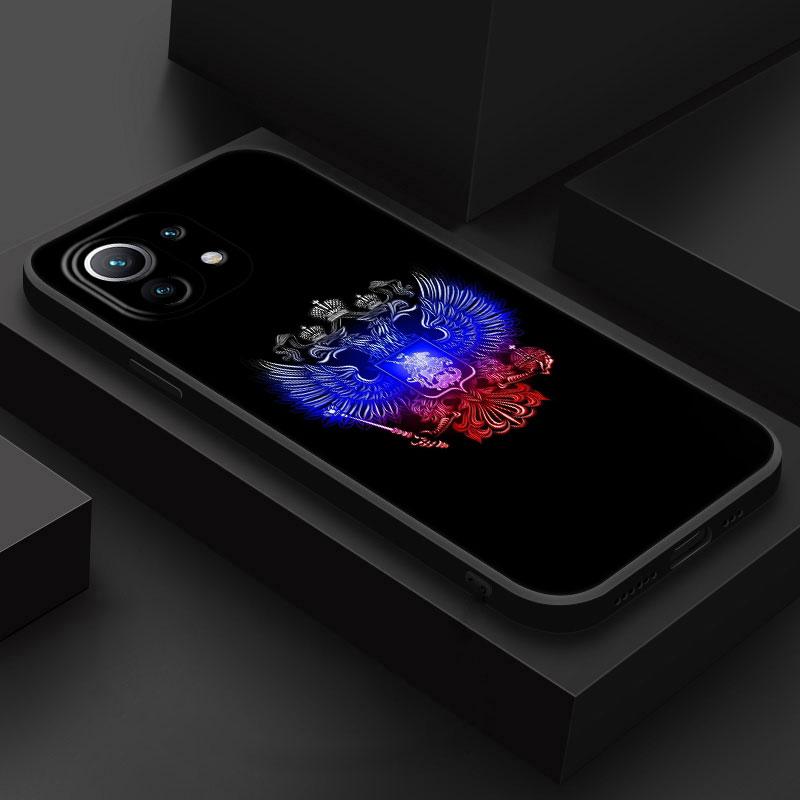Чехол для телефона с флагом России СССР CCCP для Xiaomi 14T 13T 12T 11T 10T 14 Pro 11 Lite Poco X3 X4 X5 X6 M5 F5 F6 Pro Мягкий силиконовый чехол