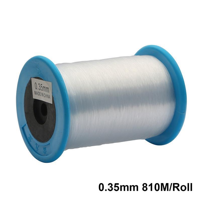 Clear Non-Elastic Beading Line for Handmade Jewelry and DIY Crafts