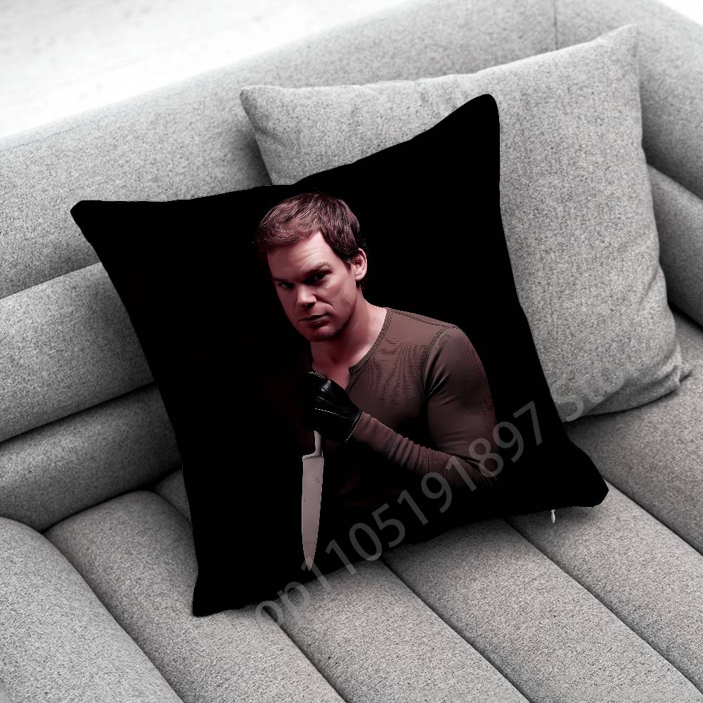 D-Dexter M-Morgan Michael C Hall Наволочка для декоративной подушки 45x45см 40x40см 30x30см 50x50см 55x55см Квадратная наволочка для домашней подушки