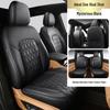Nappa Leather Full-Cover Car Seat Cushion - Custom Fit for One Special Car, All-Season Use