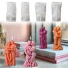 3D DIY Скульптуры Поцелуя Пары Силиконовые Формы Для Шоколадного Торта Новая Форма Для Свечи Домашний Декор