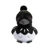Murder Drones Uzi Crow Plush Toy 25cmCute Black Crow Stuffed Doll Soft Anime Plushie for Fans Birthday Christmas Gift Home Decor