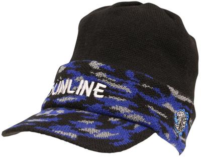 Вязаная шапка SUNLINE Lion Fire Brim, свободный размер, синяя, CP-5161
