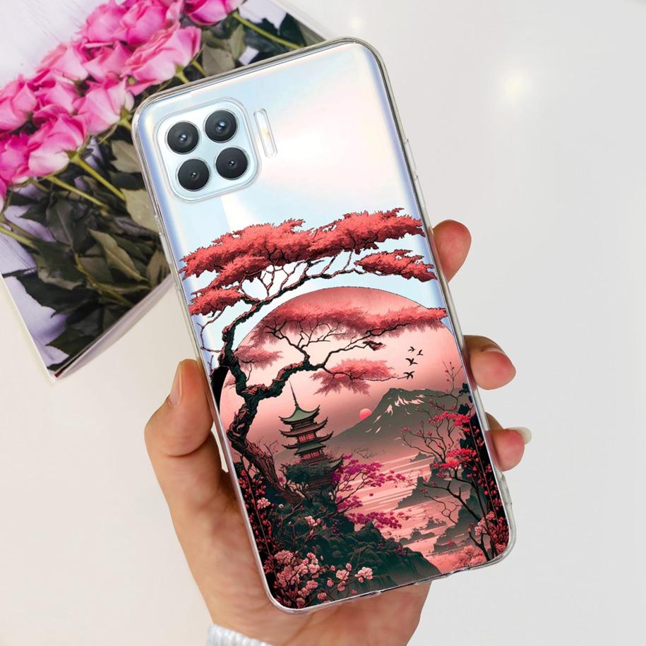 Чехол для OPPO Reno 4 Lite CPH2125 Чехол для телефона Милый Мультяшный Мягкий Силиконовый Задняя Крышка Для OPPO F17 Pro CPH2119 Coque A93 2020 Funda