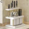 Multi-functional Chopstick Rack Stainless Steel Multi-grids Kitchen Storage Draining Frame Integrated Kitchen Supplies Organizer