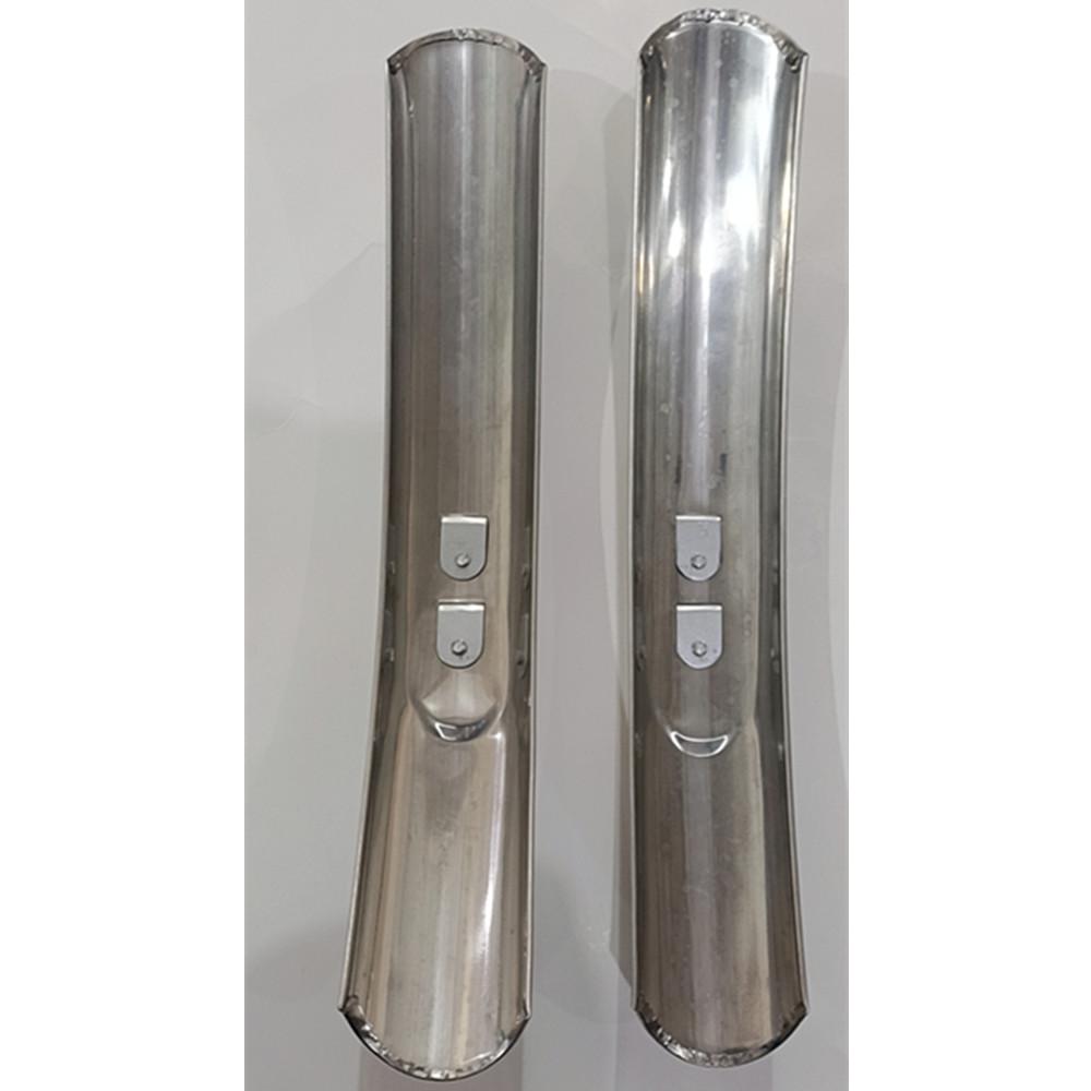 1 пара передних задних крыльев серебристого цвета для велосипеда 700c 27'', велоспорта, шоссейного велосипеда