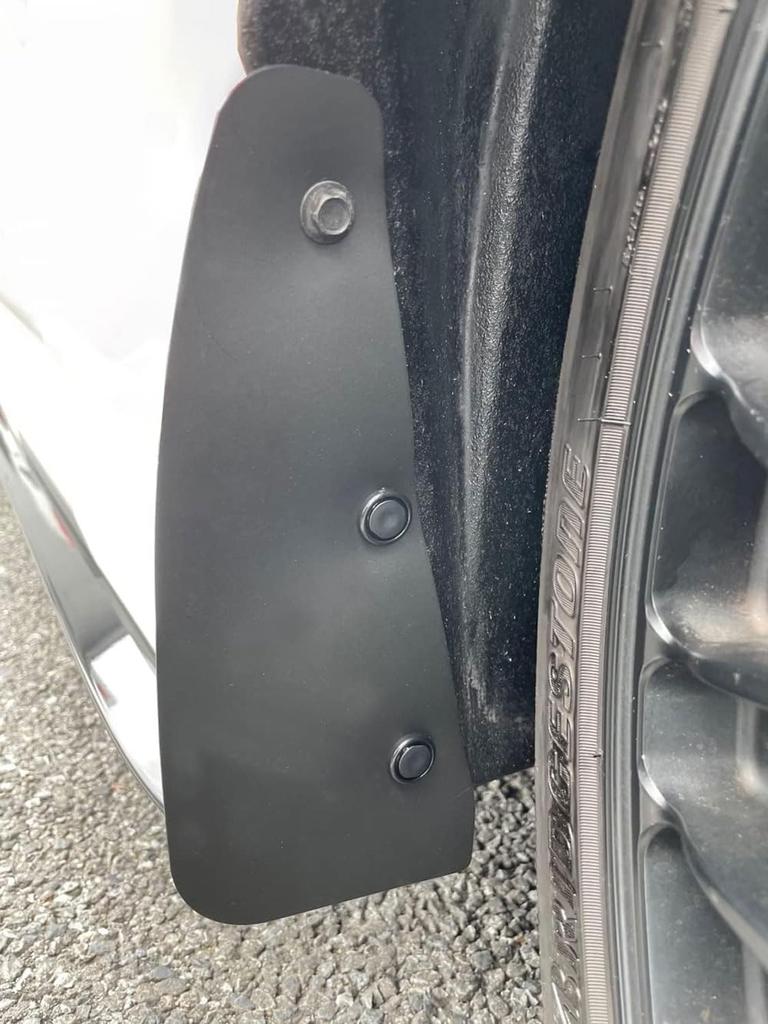 CUSCO Sport Flap for Toyota GR Yaris Front Set Black 1C7850FB – Stone Chip Protection, Easy Bolt-on