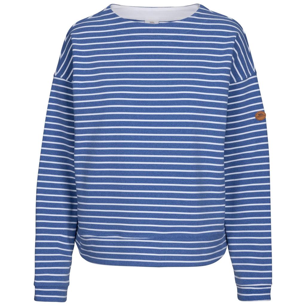 Womens/Ladies Soothing Striped Marl Top