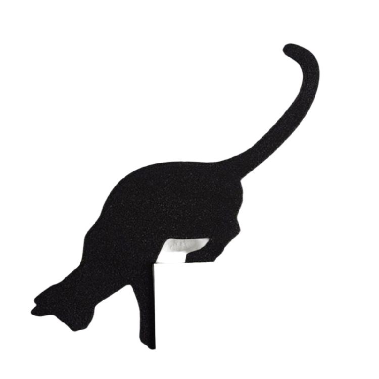 Practical Sturdy Metal Cats Door Ornament Wall Hanging Decoration Accessory for Celebratory and Everyday Setting