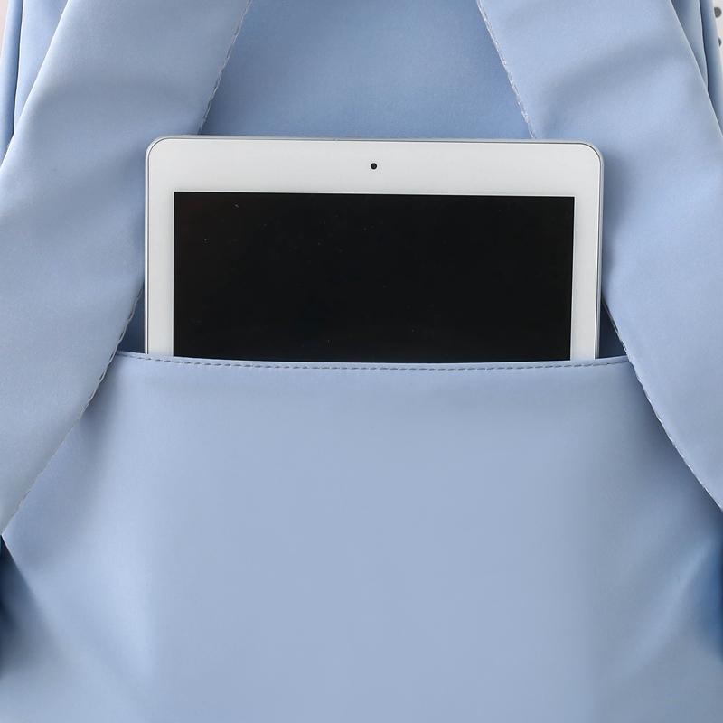 Комплект из четырех рюкзаков в студенческом стиле для женщин, рюкзак для старшеклассников, большая вместимость, школьная сумка