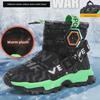 Northeast Kids' Waterproof Winter Snow Boots - Thick Velvet Lined for Outdoor Use