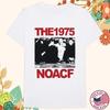 The 1975 NOACF Tour Glastonbury 2025 Tour Хлопковая Белая Футболка Все Размеры SE531 Унисекс Футболка