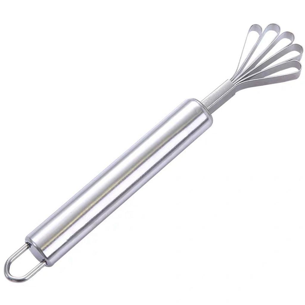 Stainless Steel Slicer Multi-Purpose Scraper Grater Fish Scaler Coconut Meat Remover Coconut Shaver