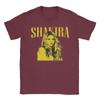 Vintage Pop Singer Shakira TShirts for Unisex Round Neck Pure Cotton T Shirt Short Sleeve Tee Shirt Plus Size Tops