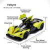 1:18 Размер Divo 750S Валькирия Спортивный Автомобиль Модель Игрушка Двери Открываются Амортизация Пылезащитный Чехол Модели Автомобилей Подарки для Детей